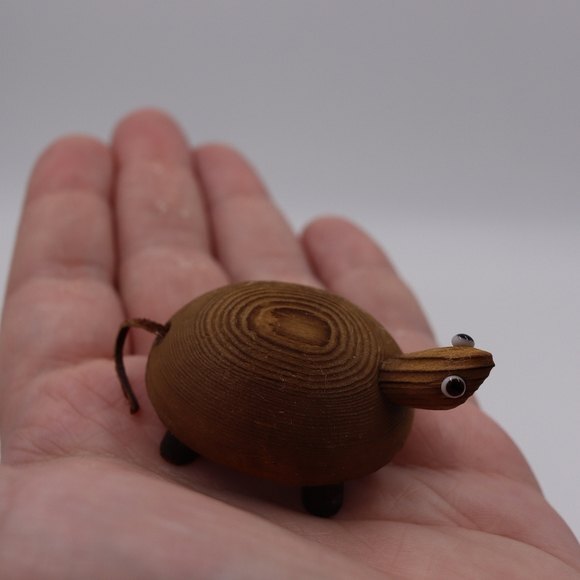 Wooden Turtle Collection Wood turtle, Primitive rustic decor - Picture 3 of 11